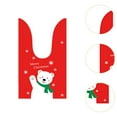 thumbnail image 6 of Tachiuwa 50x Christmas Treat Bags Creative for Presents Holiday Party Favors Supplies Bear, 6 of 9