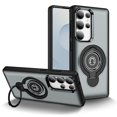 thumbnail image 1 of Samsung S24 Ultra Magnetic Case with Magsafe Car Holder - Solid Color Bumper, 1 of 7