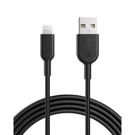 Anker iPhone Charger Cable, Powerline II Lightning Cable (10 Feet), Durable Cable, MFi Certified for iPhone Xs/XS Max/XR/X/8/8 Plus/7/7 Plus, iPad 8 (Black)