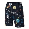 thumbnail image 5 of Naloa Space Men's Beach Shorts, Surfing shorts, Swim trunks, Quick Dry Swim Trunks for Surfing Beach Fun - Large, 5 of 9