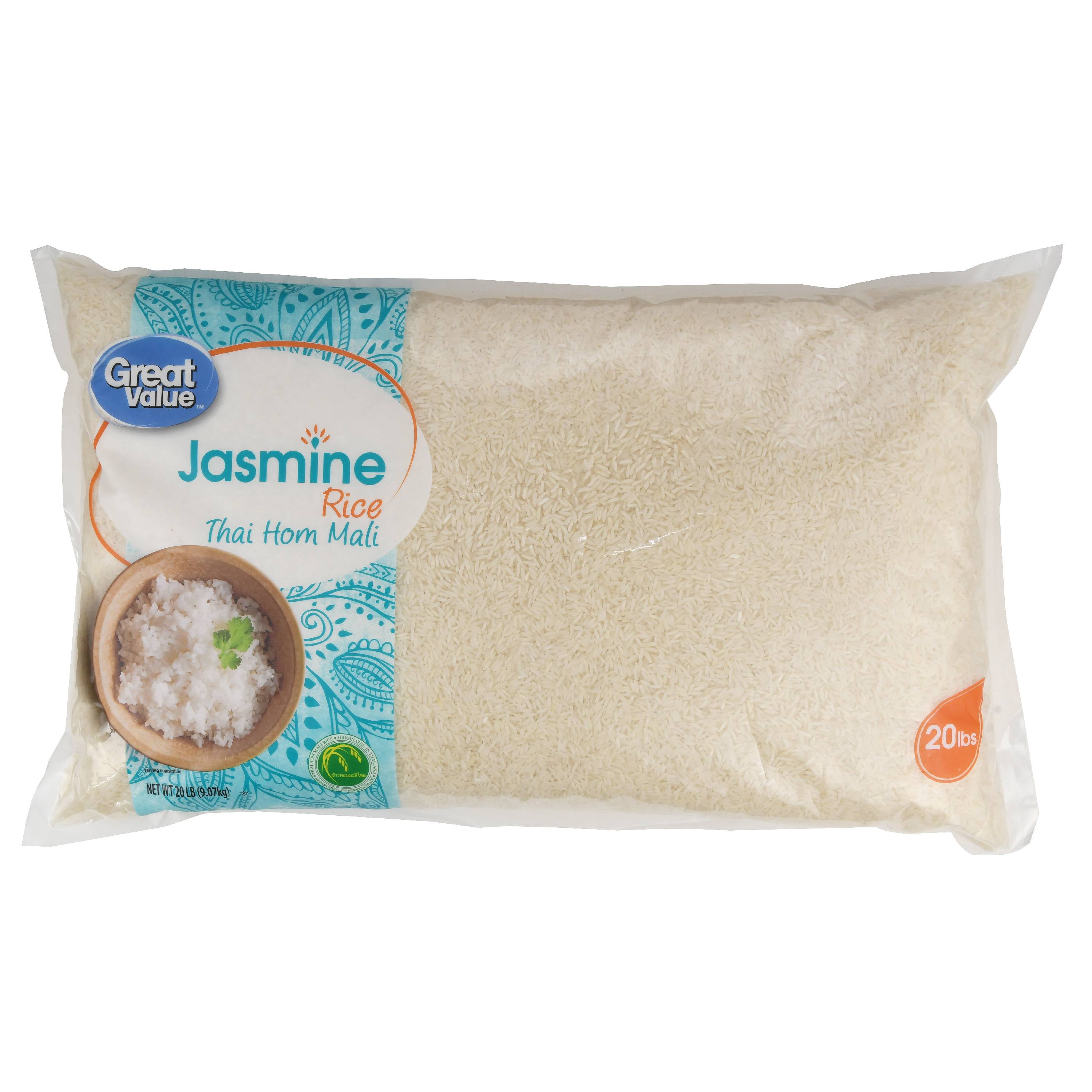 Great Value Jasmine Rice, 20 lb