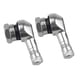 thumbnail image 2 of Vástago de válvula de neumático de llanta de rueda de ángulo de 90 grados CNC para motocicleta y scooter Plata, 2 of 8