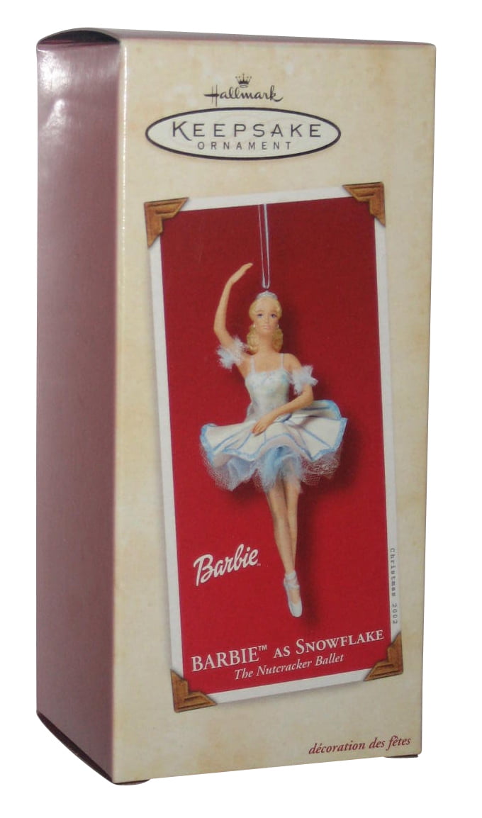 Hallmark Keepsake Ornament Barbie as Snowflake Nutcracker Ballet 2002 for sale online