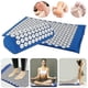 thumbnail image 1 of Acupressure Set Nail Mat Acupressure Mat Massage Mat Pillow Acupuncture Blue, 1 of 4