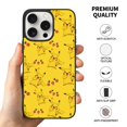 thumbnail image 3 of Funny Cartoon Anime Pokemon Pikachu (12) Phone Case Compatible with iPhone 15 Case Triple camera TPU Protective Cover Gift For IP15 Pro Max-6.7in, 3 of 6