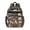 Cat and Rose, variant on Cat and Rose Black Pattern Backpack for School, Cute School Bag with Adjustable Shoulder Straps and Padded Back, 15.25"x11.5"x5.25"