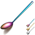 thumbnail image 1 of ReaNea Rainbow Cooking Spoon, Stainless Steel Kitchen Solid Basting Serving Spoon for Cooking, 1 of 8