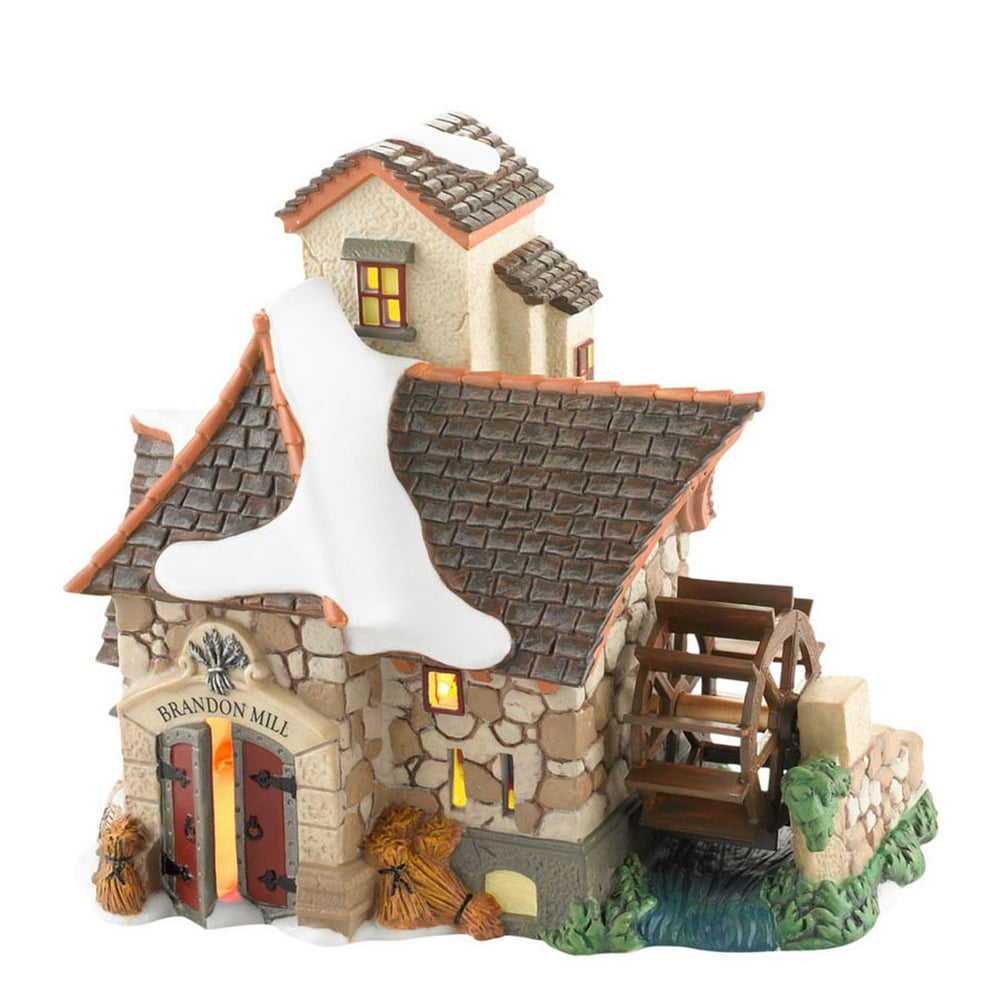 Department 56 Dickens Village Brandon Mill 4025255 Animated - Walmart