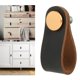 thumbnail image 2 of 3x Cabinet Handles Knobs Home Furniture Leather Knobs Pulls - 140*25mm Sunnimix Asa de maleta de equipaje, 2 of 8