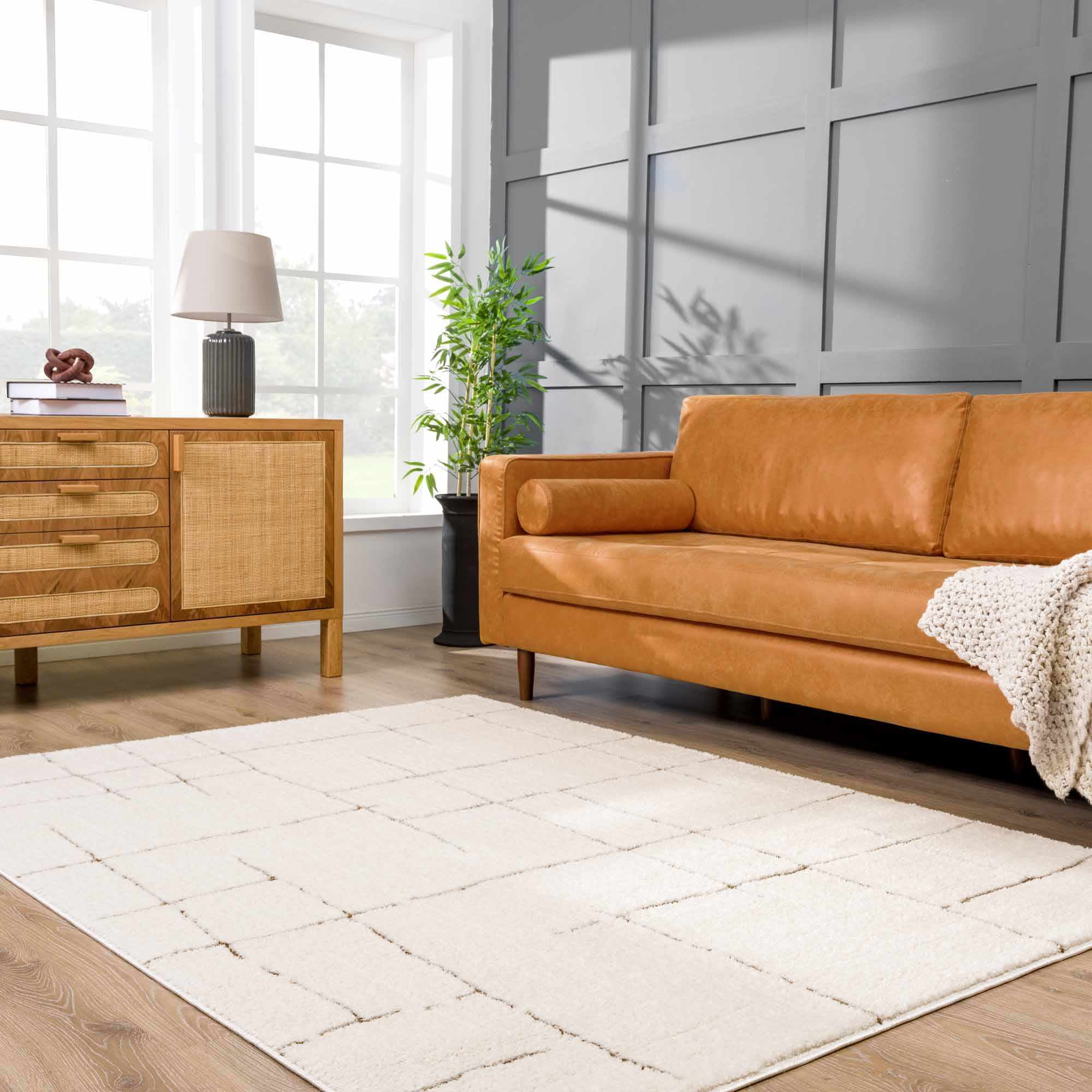 Hauteloom Koume Hallway, Kitchen Runner Rug - High Pile - 2'8" x 7'3"