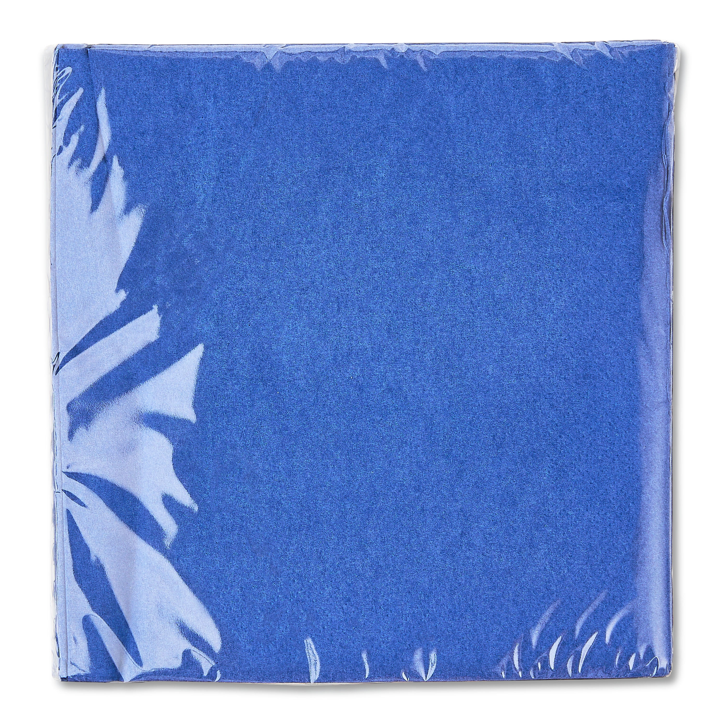(6 pack) Way To Celebrate Blue Disposable Paper Napkins, 6.5 in x 6.5 in, 24 Count