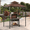 Brown, variant on Gaildon 96’’x60’’x101’’ Outdoor Grill Gazebo with Vented Top , Double Tier Outdoor Grill Shelter-Black