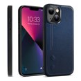 thumbnail image 2 of Htwon Étuis de Protection en Cuir PU Mince Anti-Rayures Renforcé Compatible avec iPhone 13 Étui Antichoc (Bleu), 2 of 13
