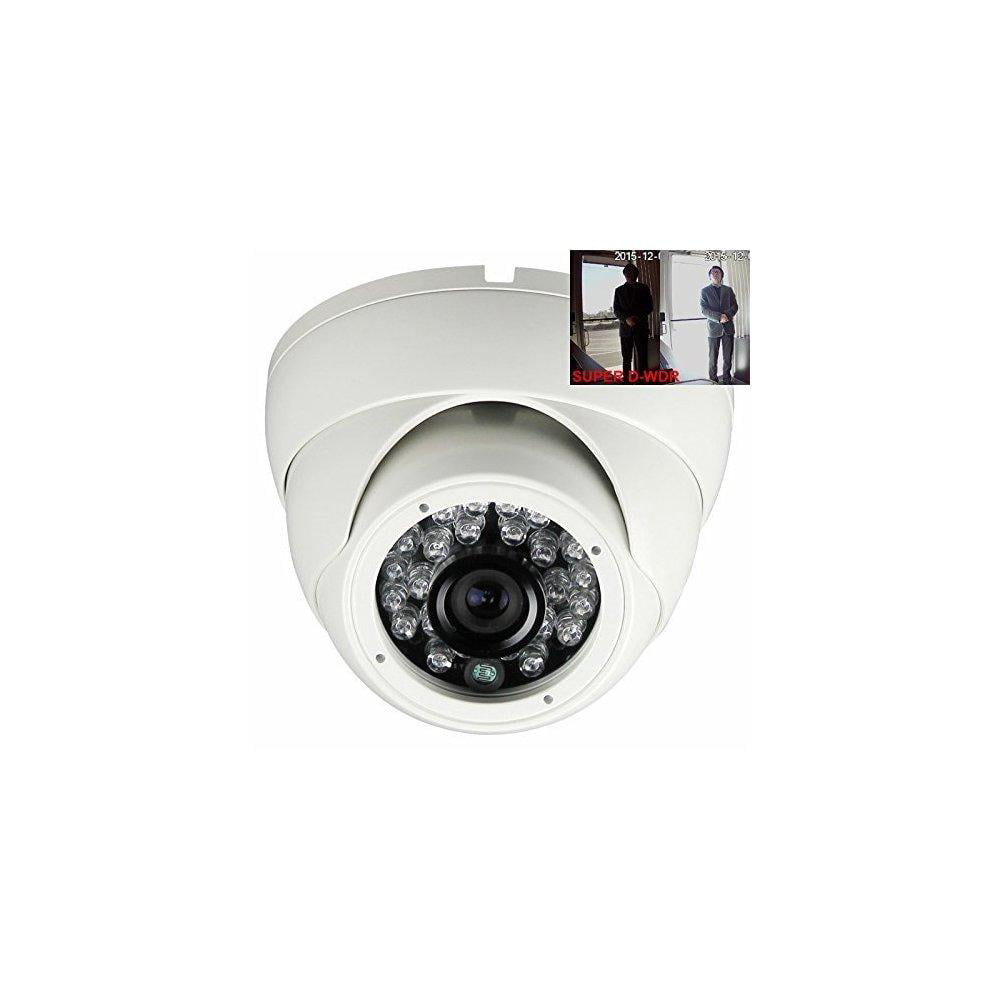 Set HD TVI/ CVI/AHD/CVBS 4 IN 1 2.4MP 1080P Outdoor IR Dome Security Cameras 8