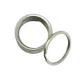 thumbnail image 3 of simhoa Stainless Steel Round Split Key Rings Chain Clasp Loop Findings DIY 35 mm, 3 of 7