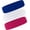 Blue, variant on 3 Pack Men & Women Sweatband Headband Terry Cloth Moisture Wicking for Sports Tennis Gym Work Out
