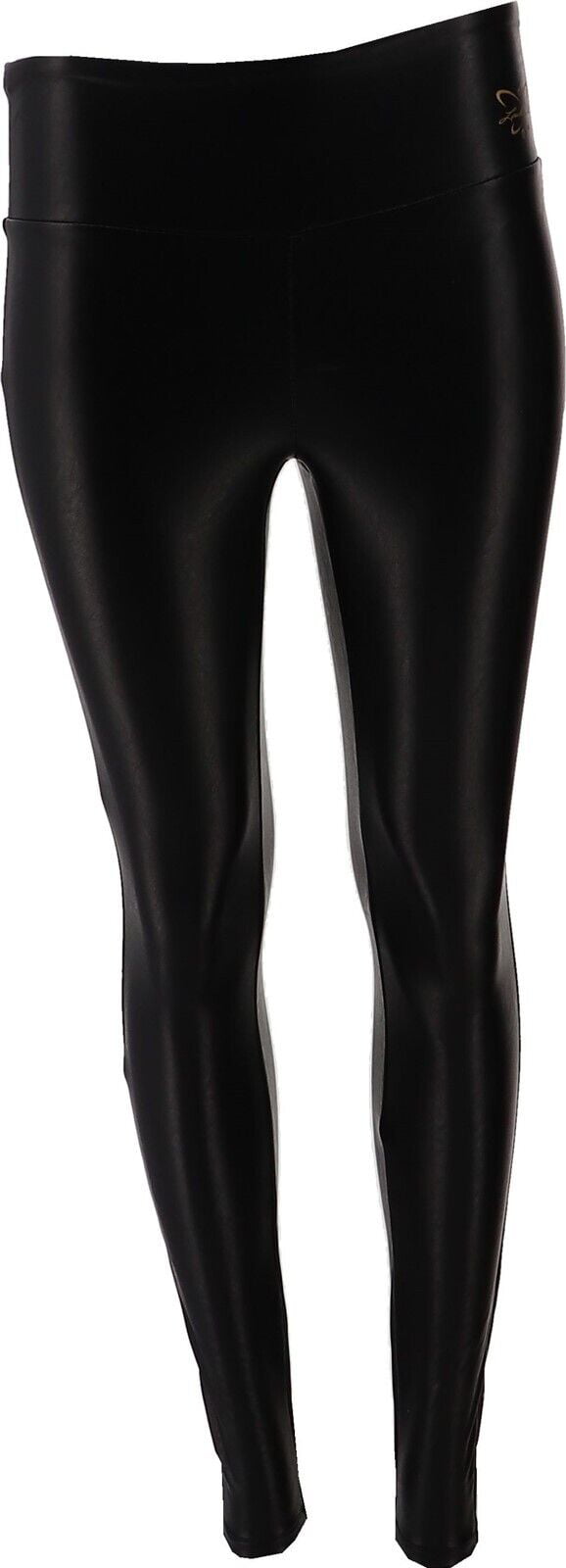 Laila Ali High-Rise Faux Leather Legging Women's 766-893 - Walmart.com