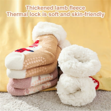 

GXSR Cute Kid Sock Warm Winter Crew Socks Unisex Cotton Socks Xmas Gift