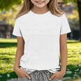 thumbnail image 2 of Top de Manga Larga de la Moda de los Niños de Color Sólido Cuello Redondo Suelto Y Casual Tops para el Uso Casual Diario, Interior, Regreso a Casa, Fiestas de Cumpleaños, Vacaciones, Fotografía, 2 of 5