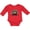 Red, variant on Inktastic Porcupine Boys or Girls Long Sleeve Baby Bodysuit