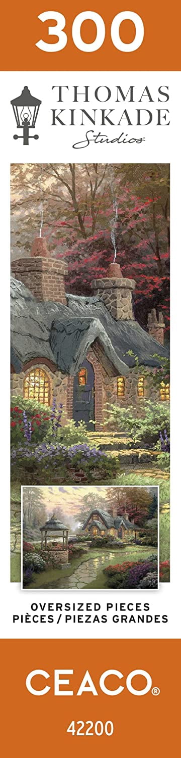 Ceaco - Thomas Kinkade Inspirations - Make a Wish Cottage - 300 Piece Jigsaw Puzzle