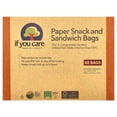 thumbnail image 1 of If You Care, Paper Snack & Sandwich Bags, 48 Bags, 1 of 3