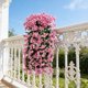 thumbnail image 1 of Colgante de pared de lirios artificiales con enredaderas de plástico, guirnalda de flores falsas para decoración de jardín interior exterior y bodas, de 65 cm de largo., 1 of 6