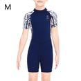 thumbnail image 2 of Buceo de manga corta pantalones cortos de manga corta con traje de huéspedes transpirable deportes skins chicas navegando fresco cuerpo sentimiento niños snorkel trajes marino m Sweethay OD003676-07, 2 of 7