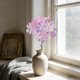 thumbnail image 4 of Uuiauoio Hydrangeas Floral Arrangement in Vase, Fake Flowers Silk Hydrangea Artificial Flowers for Home Office Decoration, Dining Table Centerpiece, 4 of 7