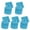 Blue, variant on Kitten Shaped Keycap With MAO Profile Optimized Long Typing For MX Switches Mechanical Keyboards Keycaps 10pcs