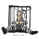 thumbnail image 2 of Terror Prisoner Skull Sensor Ghost para fiesta de Halloween Gritando al aire libre Props, 2 of 6