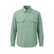 thumbnail image 4 of Top Abrigo Hombres Color Sólido Manga Larga Botón Cuello Moda Casual Verano Al Aire Libre Diario, 4 of 7