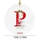 thumbnail image 3 of Decoraciones de Halloween, adornos de Halloween, colgante de decoración para árbol de Navidad, decoración navideña personalizada de 26 letras, decoración para árbol de Navidad, regalo de Navidad, ador, 3 of 3
