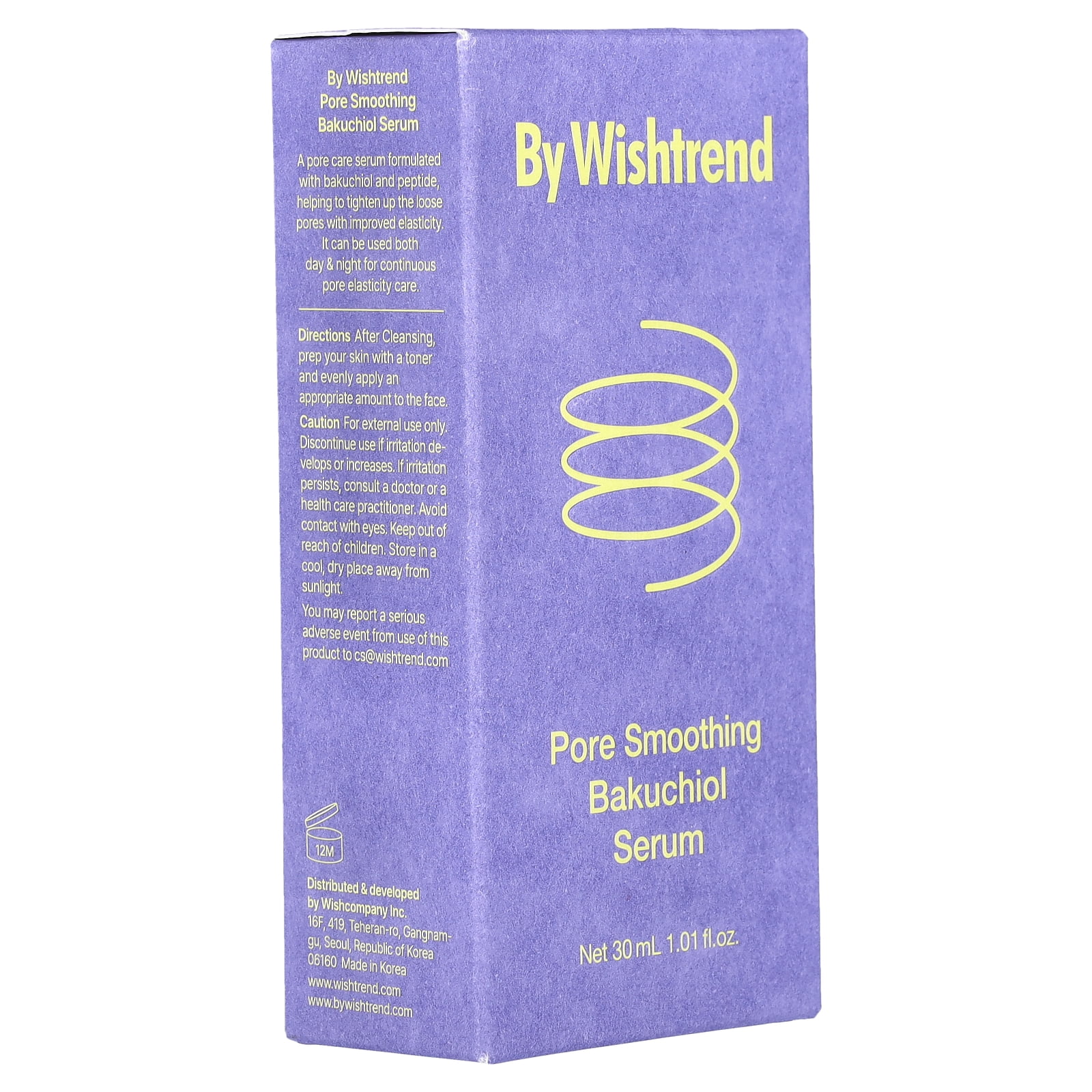 By Wishtrend Pore Smoothing Bakuchiol Serum, 1.01 fl oz (30 ml)