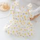 thumbnail image 3 of Vestido de princesa de doble capa con encaje floral transpirable para cachorros, perros, primavera y verano, ropa para mascotas de tamaño pequeño y mediano, 3 of 5