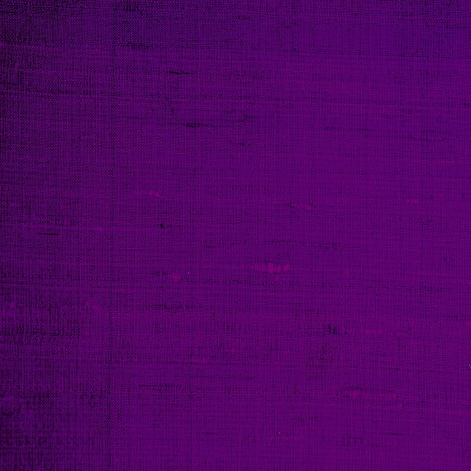 Fabric Mart Direct Bright Purple Fabric by the Yard, 41 inches or 104 cm Width Purple Silk Fabric, 4 Yards 100% Pure Silk Dupioni Fabric, Upholstery Fabric, Fabric For Curtains, Fabric For Pillows