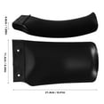 thumbnail image 2 of Raindrops 1Set Motorcycle Rear Mudguard Cover for Elegant Outdoor Use 11.6x4.4x1.9in, 2 of 8