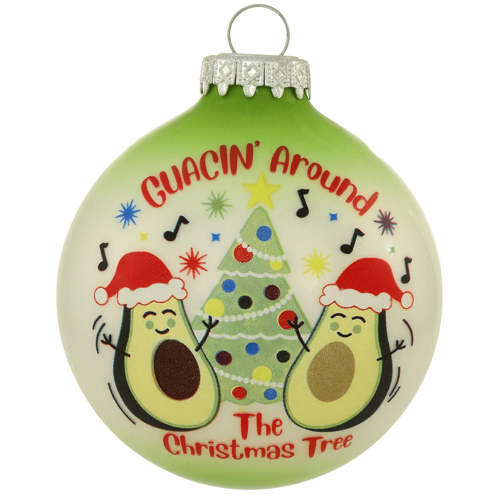 The Whitehurst Company Shopping Bag Merry Christmas Ornament Glass Blown Seasonal and Holiday Decor 