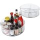 thumbnail image 2 of Especiero giratorio, bandeja giratoria de plástico, bandeja giratoria para especias, especiero transparente para despensa, nevera, aceite de cocina, 2 of 5