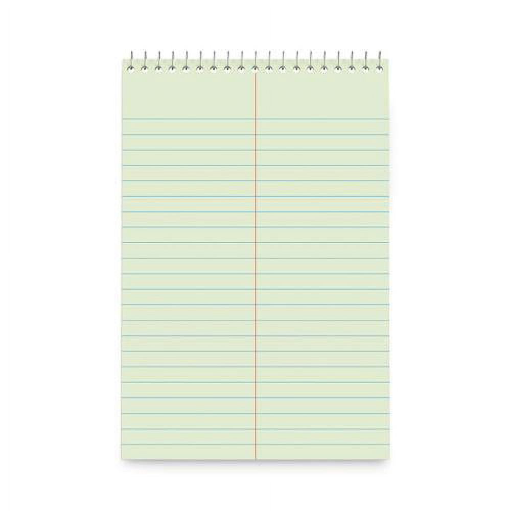 Spiral Steno Notebook, Gregg Rule, 6 X 9, Pink, 4 80-Sheet Pads/Pack, Sold As 1 Package, 4 Each Per Package - View #6