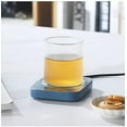 thumbnail image 6 of Asfrost Waterproof Smart Coffee Mug Warmer, Coffee Cup Warmer for Desk Auto Shut Off, Electric Beverage Warmer Plate with Two Temperature Settings,Blue, 6 of 7