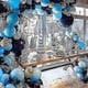 thumbnail image 2 of Blue And Gold Balloons Garland Kit, 147pcs Reusable Navy Blue Balloons Gold Silver Confetti Balloons, 2 of 4