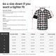 thumbnail image 5 of Fotbe Anchor Black Tartan Plaid Camisa Hawaiana para Hombre Unisex – Camisa Casual de Verano con Botones de Manga Corta de Algodón y Lino,X-Large, 5 of 7