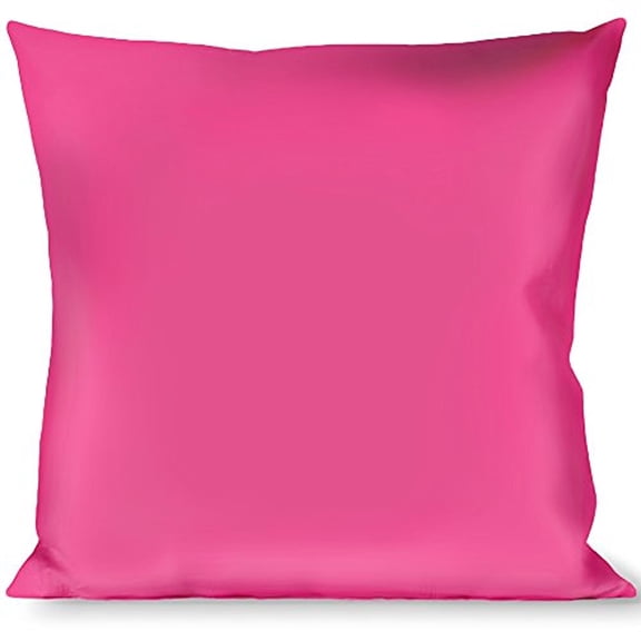 Buckle-Down Throw Pillow - Neon Pink