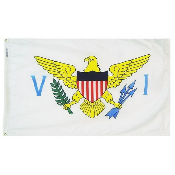 2x3' DURAWAVEZ US VIRGIN ISLAND NYLON FLAG CH&G