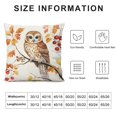 thumbnail image 5 of COMIO  Animals Throw Pillow Covers Fox Deer Squirrel Owl Maple Leaves Decorative Pillows Soft Cushion Cases for Couch Sofa Home Decor, 5 of 5