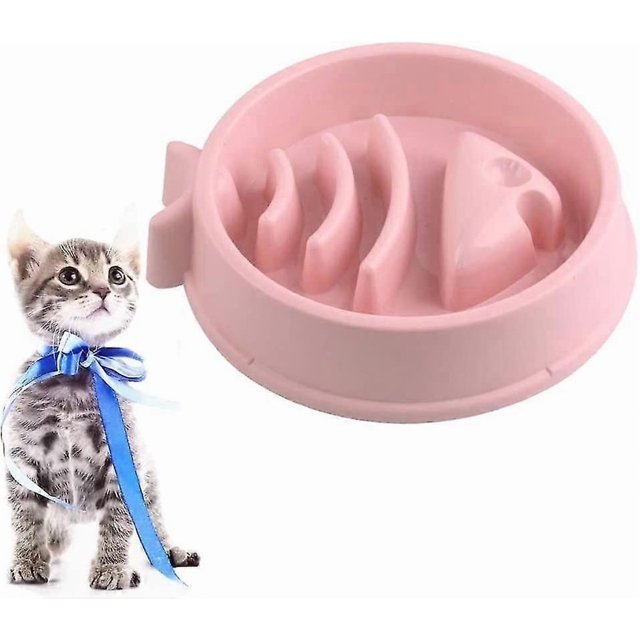 Slow Feeding Bowl For Dogs, Anti-bullying Bowl For Small And Medium Sized Dogs And Cats - Fishbone