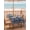 Blue, variant on Purple Flower Pattern Outdoor Tablecloth - 60x102 Inch Rectangle Dining Table Cover, Vintage Floral Botanical Simple Waterproof Outdoor Table Cloth with Umbrella Hole & Zipper for Picnic/Patio/Party