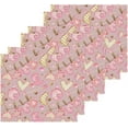 thumbnail image 3 of GZHJMY Valentine's Day Heart Cotton Washcloths Set of 2, 12"x12" Super Soft Absorbent Wash Cloths Bathroom Face Cloths Fingertip Towels for Gym Hotel and Spa, 3 of 7