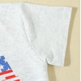 thumbnail image 5 of Okbabeha Mommy and Me Matching 4th of July Outfits Shirt Mom Kids Baby Fourth of July USA Shirt/Romper Family Matching Outfit, 5 of 6